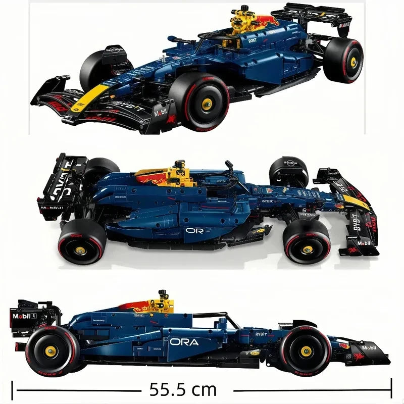 1361PCS SF-24 F1 Building Block Race Car