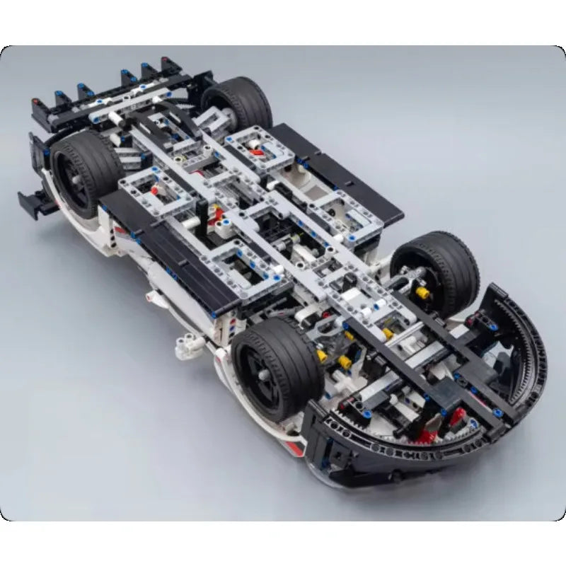 1580PCS Technical GT Building Block Race Car