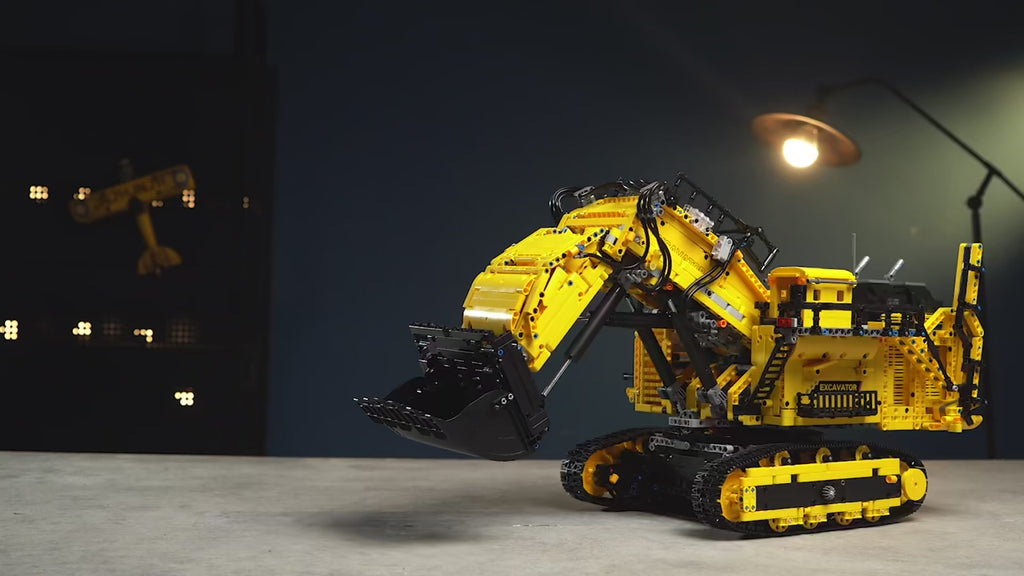 Mould King 17070/17071 Technical R9800 Building Block Excavator