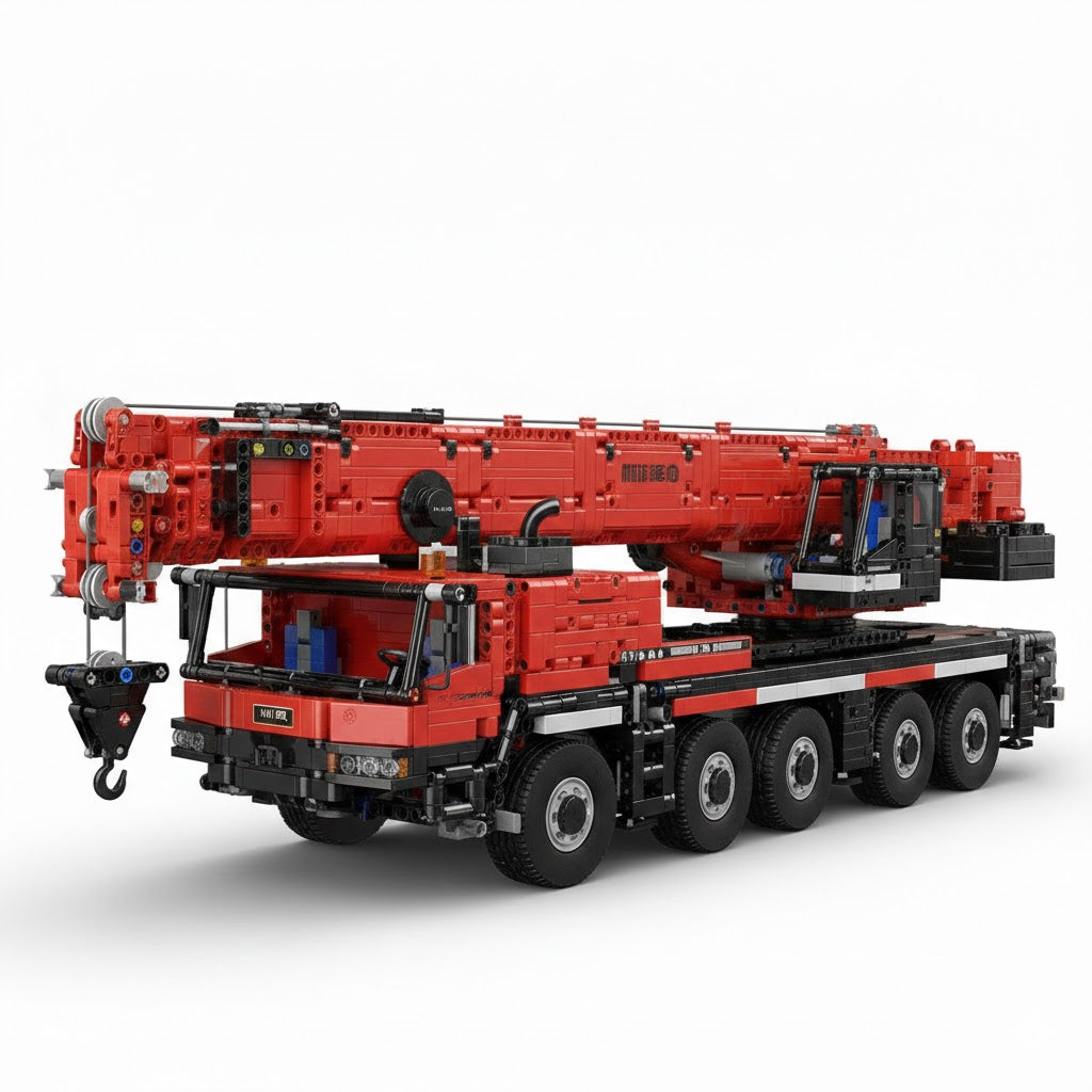 Mould King 17073 17074 Technical LTM1110 Building Block Crane