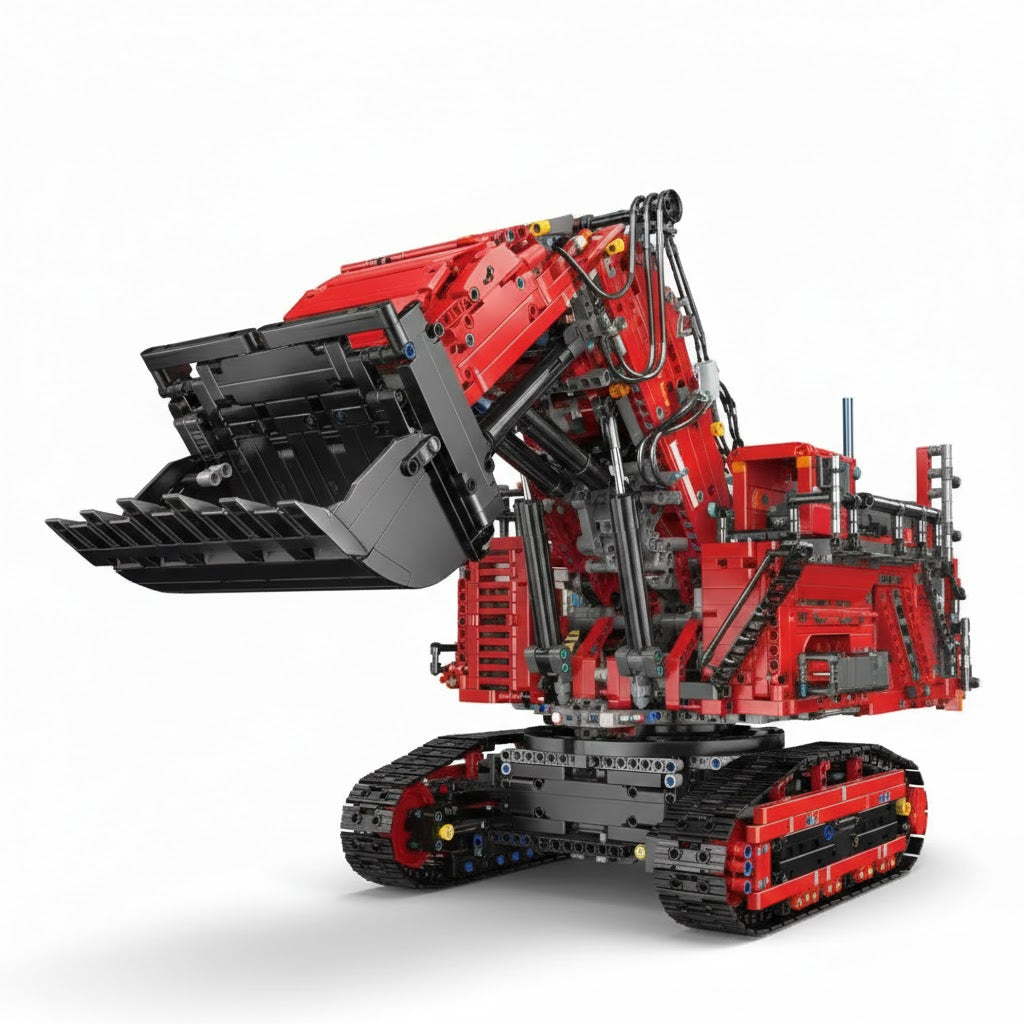 Mould King 17070/17071 Technical R9800 Building Block Excavator